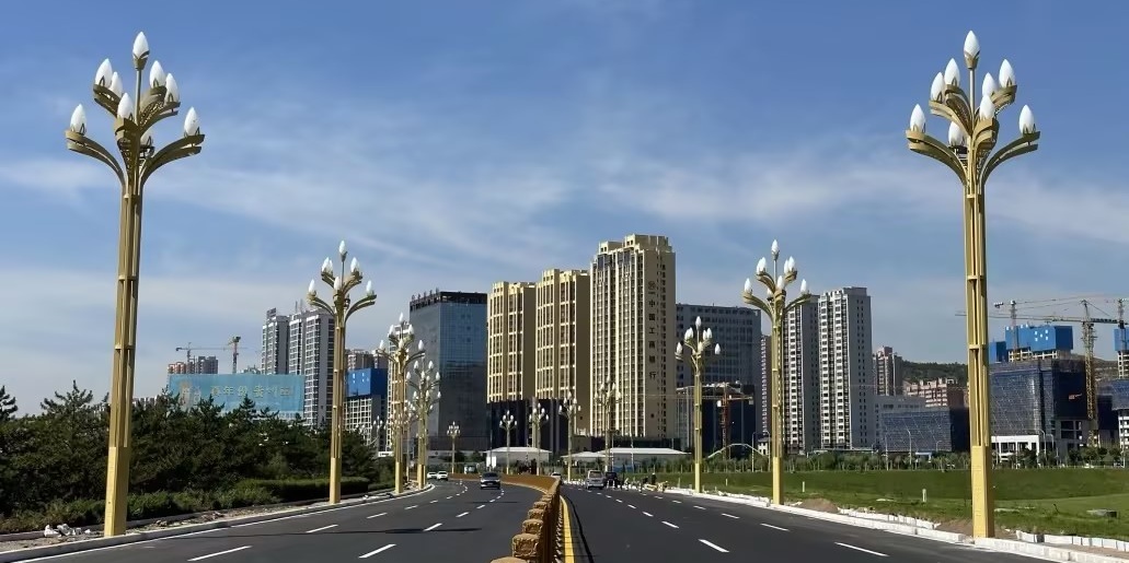 陜西榆林 | 玉蘭燈映府谷，黃河路上璀璨生輝